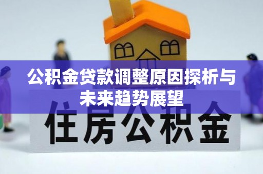 云霄公积金贷款调整原因探析与未来趋势展望