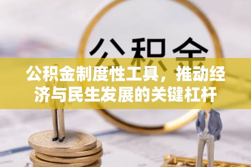 云霄公积金制度性工具，推动经济与民生发展的关键杠杆