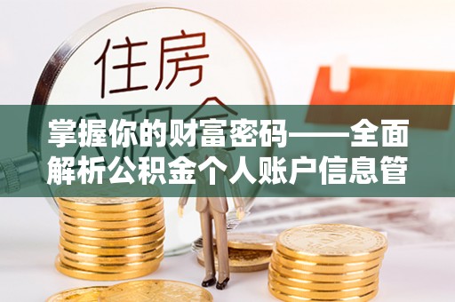 云霄掌握你的财富密码——全面解析公积金个人账户信息管理与优化