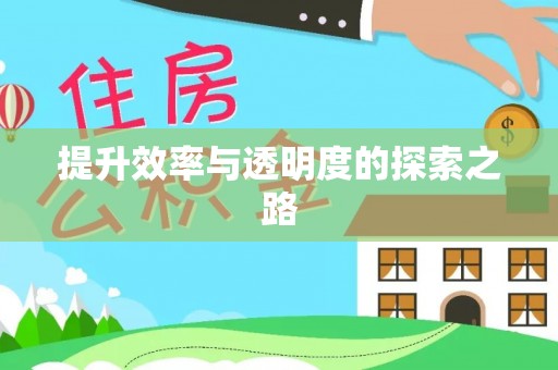 云霄提升效率与透明度的探索之路