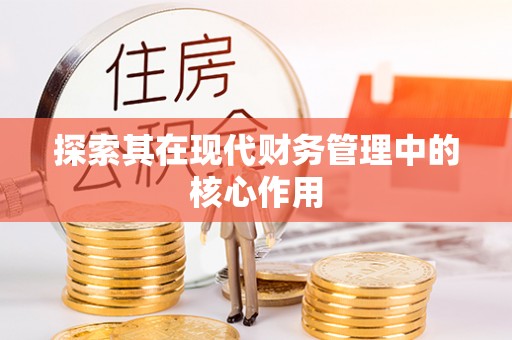 云霄探索其在现代财务管理中的核心作用