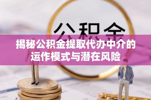 云霄揭秘公积金提取代办中介的运作模式与潜在风险