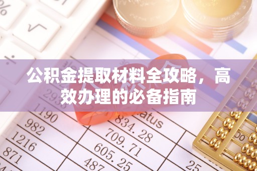 云霄公积金提取材料全攻略，高效办理的必备指南