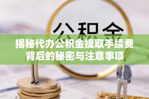 云霄揭秘代办公积金提取手续费背后的秘密与注意事项