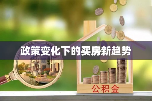 云霄政策变化下的买房新趋势