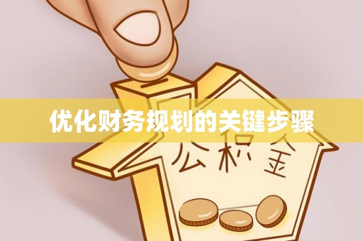 云霄优化财务规划的关键步骤