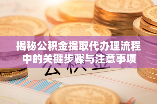 云霄揭秘公积金提取代办理流程中的关键步骤与注意事项